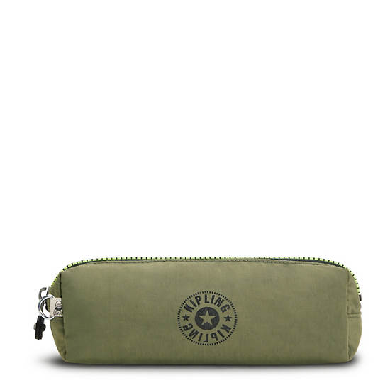 Kipling Boran Pencil Case Tassen Olijfgroen | BE 2046YX